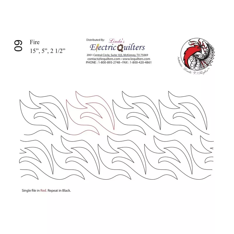 060 Fire Pantograph by Linda V. Taylor
