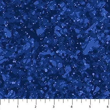 10657-45, Frenetic by Patrick Lose for Northcott Fabrics, marine