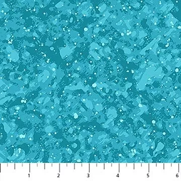 10657-63, Frenetic by Patrick Lose for Northcott Fabrics, Sea Spray