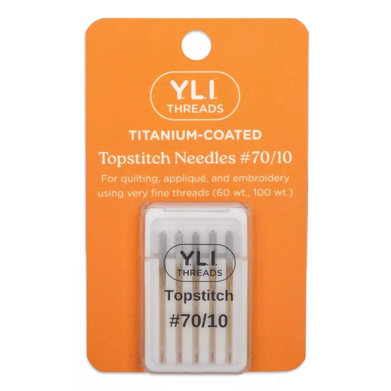#70/10 Titanium-Coated Topstitch Needles