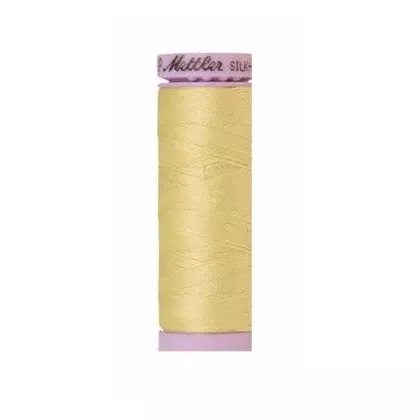 Mettler Silk Finished Cotton Thread 50wt Lemon Frost 1412 (147yds)