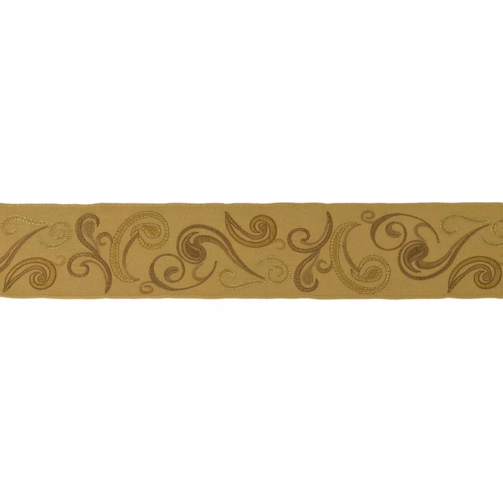 Noble Border Gold by Lee Jofa Modern Designer Trim
