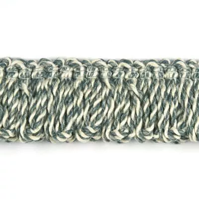Rope Loop Fringe Aqua by Parkertex Designer Trim