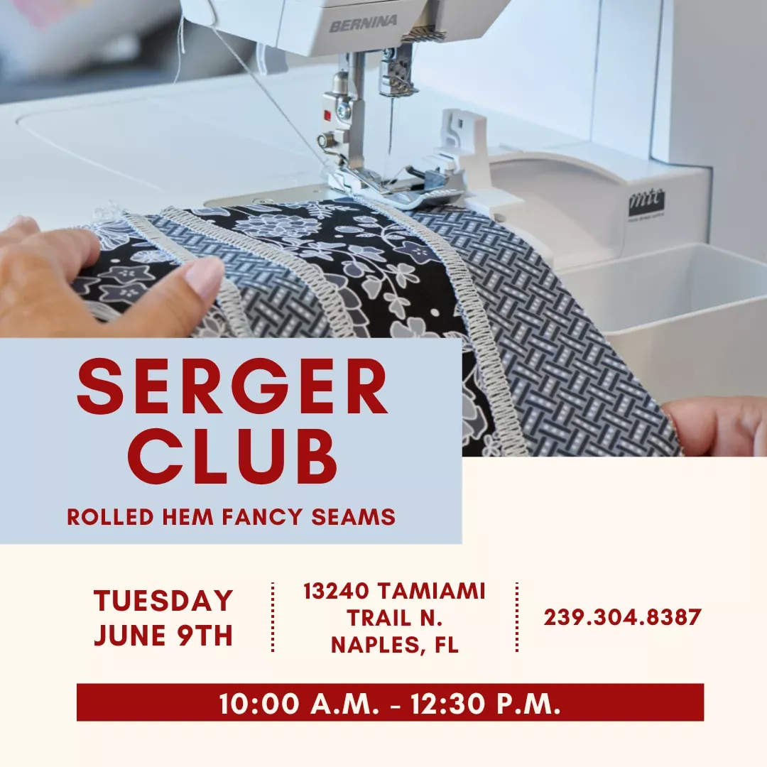 Serger Club Naples - June