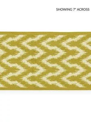 Seychelles Tape Citron SCT33090001 by Scalamandre Designer Trim