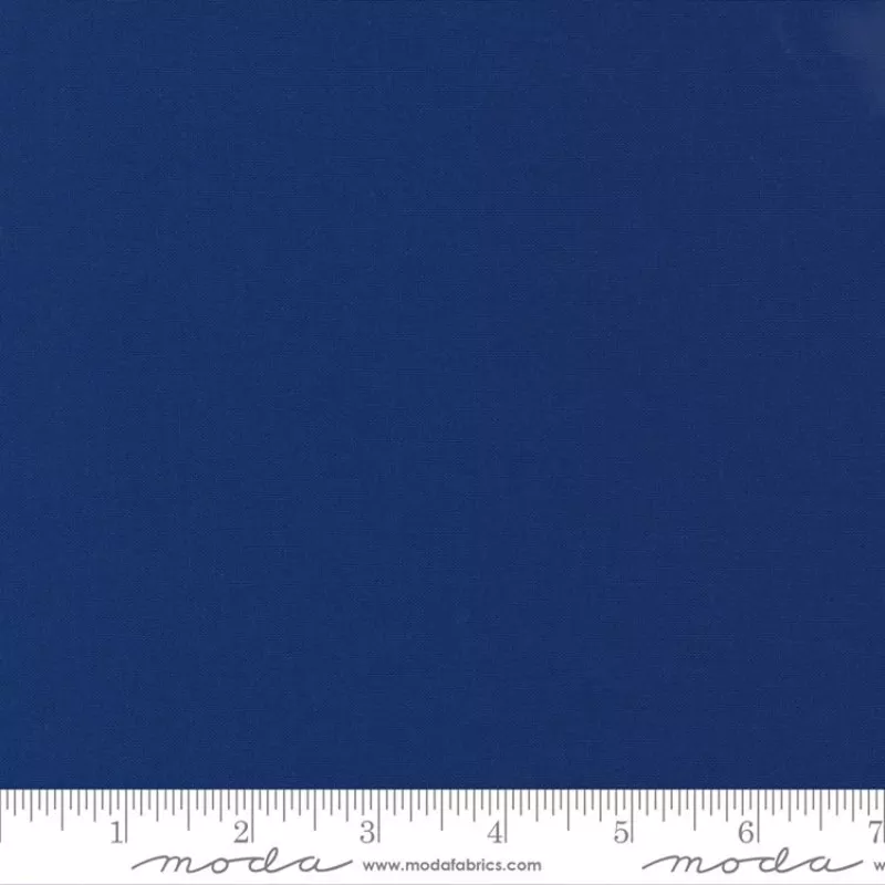 (SOLD PER BOLT) Bella Solids Royal Blue Moda Fabrics Cotton Fabric MD-9900-19-FB