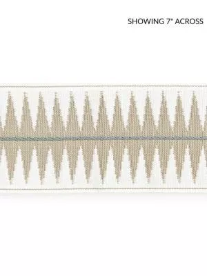 Soleil Tape Linen SCT33080001 by Scalamandre Designer Trim
