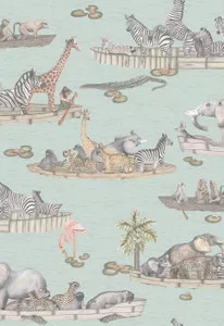 Zambezi Multi-Coloured by Cole & Son Wallcovering