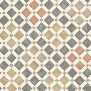 Zellige Spice & Charcoal by Cole & Son Wallcovering