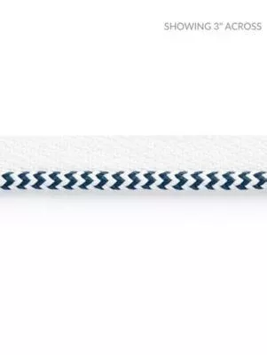 Zig Zag Cord Indigo SCC3130005 by Scalamandre Designer Trim