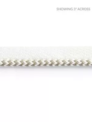 Zig Zag Cord Linen SCC3130001 by Scalamandre Designer Trim