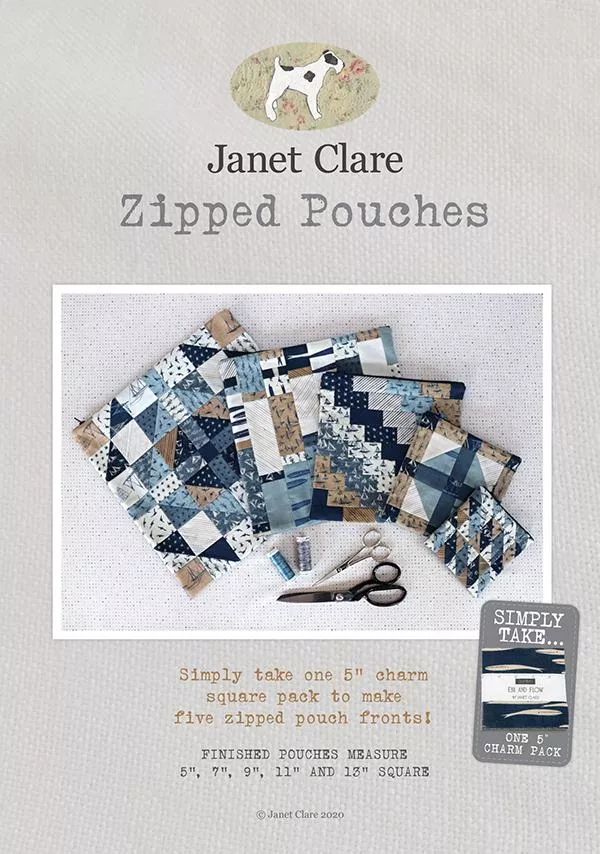 Zipped Pouches JC 211 Janet Clare#1